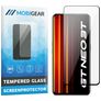 Mobigear Premium Realme GT Neo 3T Panzerglas Gehärtetes Glas Displayschutz - Hüllenfreundlich - Schwarz