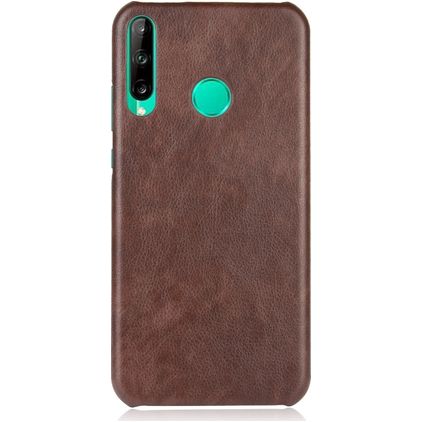Mobigear Excellent Huawei P40 Lite E Hülle Hardcase Backcover - Cognac