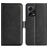 Mobigear Slim Magnet Xiaomi Redmi Note 12 Pro Plus Hülle Klapphülle Geldbörse - Schwarz