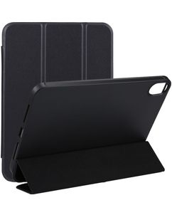 Mobigear Tri-Fold Gel iPad Mini 7 (2024) Hülle TPU,Kunstleder Klapphülle - Schwarz