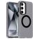 Mobigear Shockproof Samsung Galaxy S24 FE MagSafe Hülle Hardcase Backcover - Schwarz