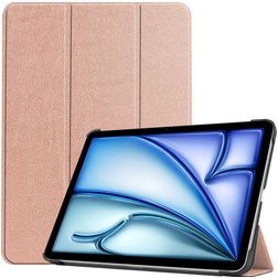 Mobigear Tri-Fold iPad Air 11 Zoll (2024) Hülle Klapphülle - Roségold