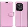 Mobigear Classic Realme GT 6 Hülle Klapphülle Geldbörse - Pink