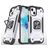 Mobigear Armor Ring iPhone 13 Pro Hülle Hardcase Backcover Stoßfest mit Ringhalter - Silber