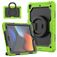 Mobigear RingGuard iPad 9 (2021) Hülle Kunststoff,Silikon Backcover + Ständer - Grün