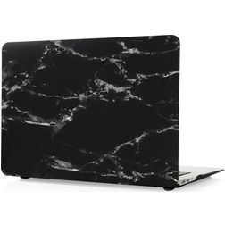 Mobigear Marble MacBook 12 Zoll (2015-2017) Hardcase Hülle MacBook Case - Schwarz - Model A1534