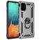 Mobigear Armor Ring Samsung Galaxy A71 Hardcase Backcover Shockproof mit Ringhalter - Silber