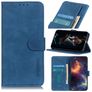 Mobigear Retro Samsung Galaxy S20 Hülle Klapphülle Geldbörse - Blau