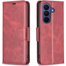 Mobigear Excellent Samsung Galaxy A37 Hülle Klapphülle Geldbörse - Rot