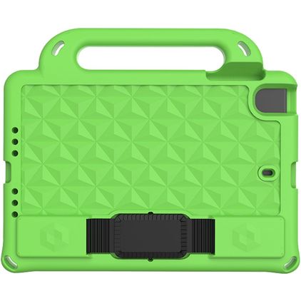 Mobigear Diamond iPad Mini 5 (2019) Tablet Hülle für Kinder mit Tragegriff - Grün
