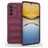 Mobigear Bumpy Samsung Galaxy A57 Hülle Flexibles TPU Backcover - Wine Red