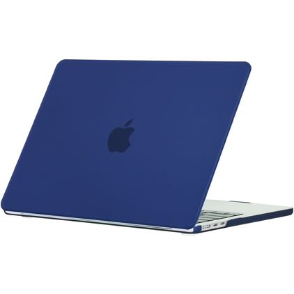 Mobigear Matte MacBook Air 15 Zoll (2023-2026) Hardcase Hülle MacBook Case - Marineblau - Model A2941 / A3114 / A3241 / A3448