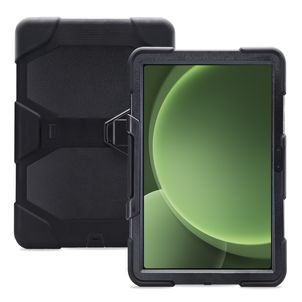 Xccess Survivor All-round Samsung Galaxy Tab Active5 Pro Hülle Kunststoff,Silikon Backcover + Schulterträger + Ständer - Schwarz