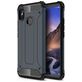 Mobigear Outdoor Xiaomi Mi Max 3 Hülle Hardcase Backcover Stoßfest - Marineblau