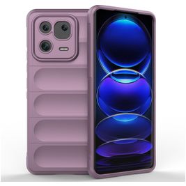 Mobigear Bumpy Xiaomi 13 Pro Hülle Flexibles TPU Backcover - Lila