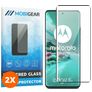 Mobigear Premium Motorola Edge 40 Neo Panzerglas Gehärtetes Glas Displayschutz - Hüllenfreundlich (2er Pack)