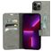 Mobiparts Classic Wallet iPhone 13 Pro Max Hülle Klapphülle Geldbörse - Granite Grey