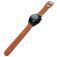 Mobigear Bumpy Silikon Smartwatch Armband Dornschließe - 20-mm-Universalanschluss - Braun