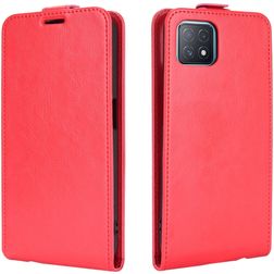 Mobigear OPPO A73 5G Hülle Flipcase - Rot