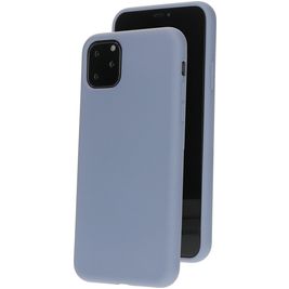Mobiparts iPhone 11 Pro Silikon Hülle Backcover - Royal Grey