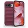 Mobigear Bumpy Google Pixel 9 Pro Hülle Flexibles TPU Backcover - Wine Red