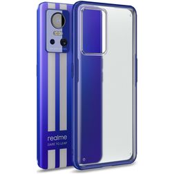 Mobigear Shockproof Realme GT Neo 3 Hülle Hardcase Backcover Stoßfest - Dunkelblau