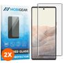Mobigear Premium Google Pixel 6 Pro Panzerglas Gehärtetes Glas Displayschutz - Hüllenfreundlich - Schwarz (2er Pack)