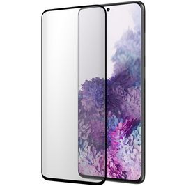 Mobiparts Curved Samsung Galaxy S20 Plus Panzerglas Gehärtetes Glas Displayschutz - Hüllenfreundlich - Schwarz