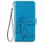 Mobigear Clover Samsung Galaxy A32 4G Hülle Klapphülle Geldbörse - Blau