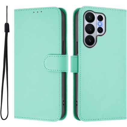 Mobigear Urban Wallet Samsung Galaxy S26 Ultra Hülle Klapphülle Geldbörse - Grün