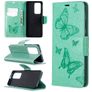 Mobigear Butterfly Huawei P40 Pro Hülle Klapphülle Geldbörse - Türkis
