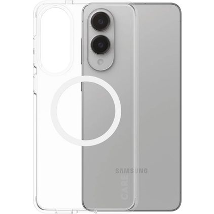 CARE by PanzerGlass Flagship Durchsichtig Samsung Galaxy S25 Edge MagSafe Hülle Hardcase Backcover - Transparent