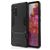 Mobigear Armor Stand Samsung Galaxy S20 FE Hülle Hardcase Backcover Stoßfest mit Ständer - Schwarz