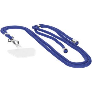 Mobiparts Phonecord Universal-Handykette einstellbar - Blau