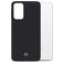 Mobilize Rubber Gelly Samsung Galaxy A32 5G Hülle Flexibles TPU Backcover - Matt Black