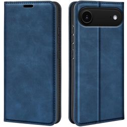Mobigear Retro Slim iPhone Air Hülle Klapphülle Geldbörse - Dunkelblau