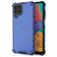 Mobigear Honeycomb Samsung Galaxy M33 Hülle Hardcase Backcover Stoßfest - Blau