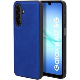 Mobiparts Classic Samsung Galaxy A17 MagSafe Hülle TPU,Kunstleder Backcover - Sapphire Blue