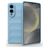 Mobigear Bumpy Samsung Galaxy S25 Edge Hülle Flexibles TPU Backcover - Blau