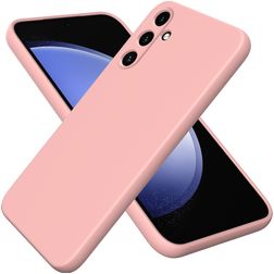 Mobigear Colors Samsung Galaxy A55 Silikon Hülle Backcover - Pink