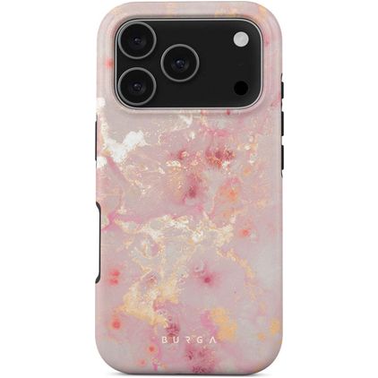 Burga Tough iPhone 17 Pro MagSafe Hülle Hardcase Backcover Stoßfest - Golden Coral