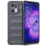 Mobigear Bumpy OPPO Find X5 Pro Hülle Flexibles TPU Backcover - Charcoal