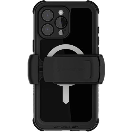 Ghostek Nautical Belt iPhone 16 Pro Max Wasserdicht MagSafe Hülle Hardcase Backcover Stoßfest - Schwarz