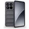 Mobigear Bumpy Xiaomi 15 Pro Hülle Flexibles TPU Backcover - Grau
