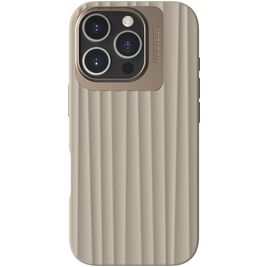 Nudient Bold iPhone 16 Pro MagSafe Hülle Hardcase Backcover - Linen Beige