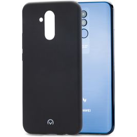 Mobilize Rubber Gelly Huawei Mate 20 Lite Hülle Flexibles TPU Backcover - Matt Black