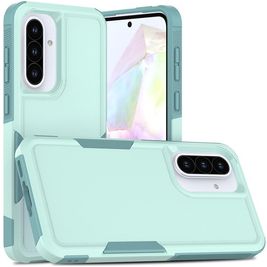 Mobigear Heavy Armor Samsung Galaxy A36 Hülle Hardcase Backcover Stoßfest - Grün