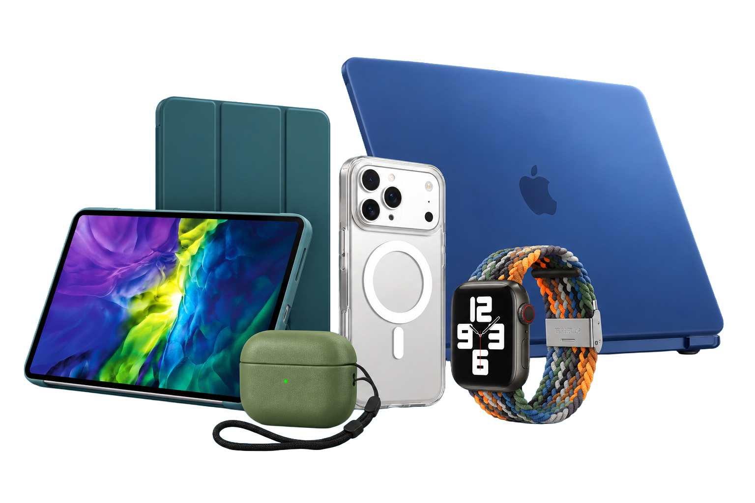 Handyhüllen, Tablet Hüllen und Smartwatch Armbänder