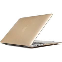 Mobigear Metallic MacBook Air 13 Zoll (2010-2019) Hardcase Hülle MacBook Case - Gold - Model A1369 / A1466