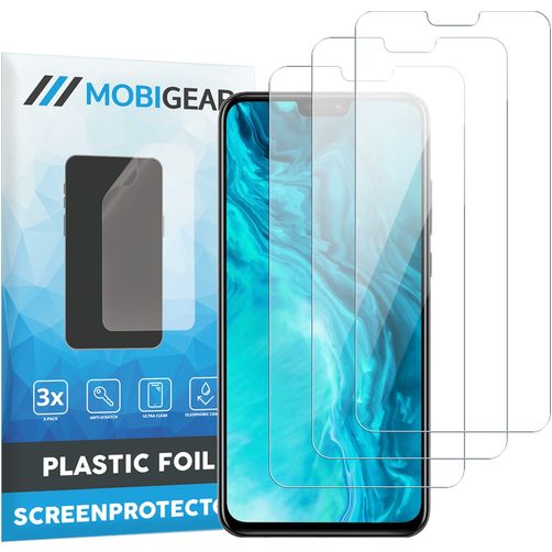 Mobigear HONOR 9X Lite Displayschutz Schutzfolie - Hüllenfreundlich (3er Pack)